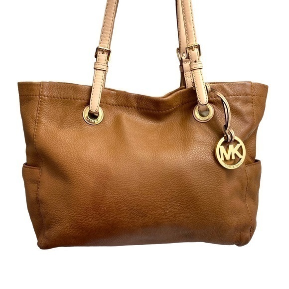 Michael kors soft brush leather tote bag